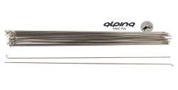 Alpina spaak 14G/180mm/ø2.00mm/Fg 2.3, RVS, zilver (1440)