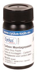 Cyclus carbon grip paste - 30 g brush-in cap dispenser