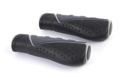 Velo “Handlz“ ergonomische handvatten Kraton, 130mm, grijs