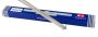Alpina spaak M3/303mm, recht, z/draad, RVS,zilver (1440)