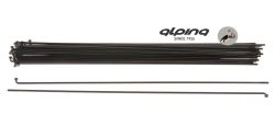 Alpina spoke 13G/242mm/ø2.33mm/Fg 2.6, stainless steel, black (144) Alpina spoke 13G/242mm/ø2.33mm/Fg 2.6, stainless steel, black (144)