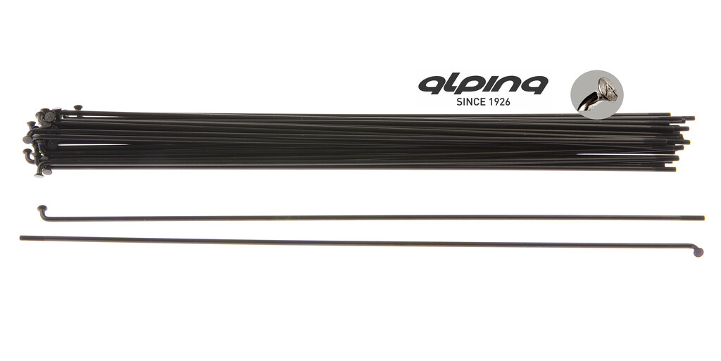alpina spoke 13g252mm233mmfg 26 stainless steel black 1440