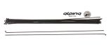 alpina spoke rc db18 14g250mm200fg23 stainless steel black 18