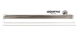 Alpina spoke RC DB1.8 14G/254mm/ø2.00/Fg2.3, Stainless steel, silver (18)