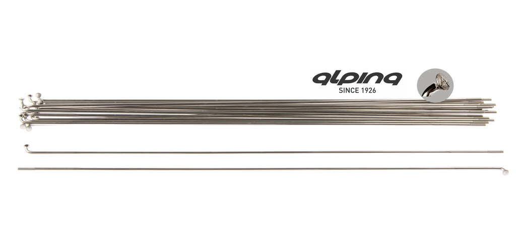 alpina spoke rc db18 14g256mm200fg23 stainless steel silver 18