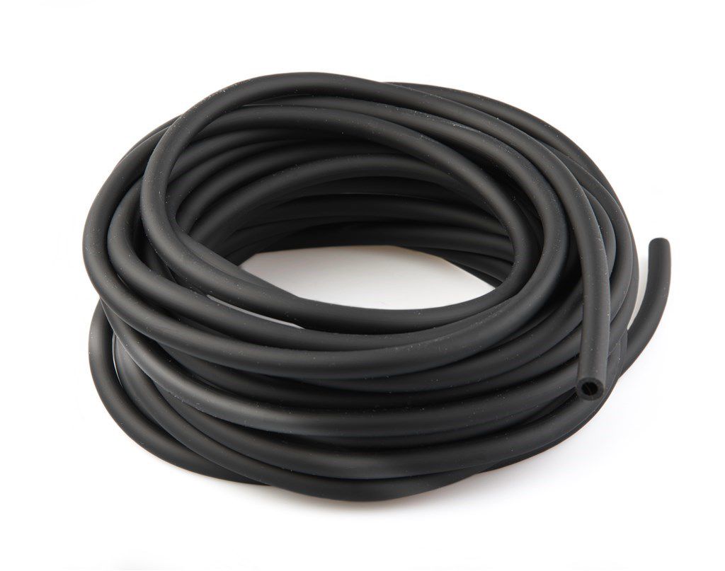 bicyfill benzineslang rubber zwart 10meter 4x7mm