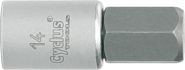 Cyclus 38 socket hexagon 14mm square drive