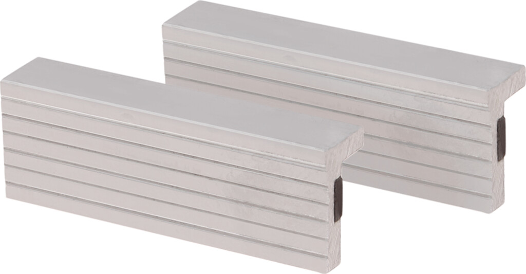 cyclus alloy vice jaw plates 100mm 2 pieces magnetic