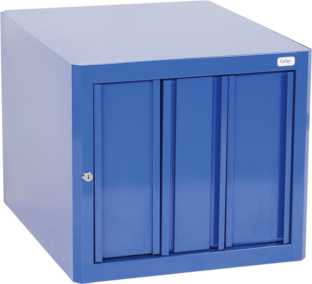 cyclus cabinet with 3 vertical drawers for work bench article 720640 and work table article 720641