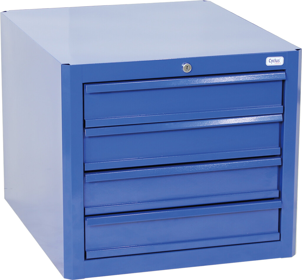 cyclus cabinet with 4 drawers for work bench article 720640 and work table article 720641