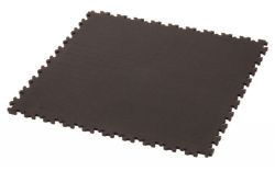Cyclus floor tile 50x50x0.7 PVC black, connectable Cyclus floor tile 50x50x0.7 PVC black, connectable