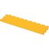Cyclus floor tile threshold 50x13x0.7 PVC yellow for 730022