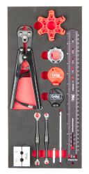 Cyclus Foam Nr.3, including spoke tools, size S, red