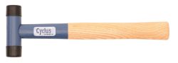 Cyclus rubber mallet with ash wood handle 270 mm, 238 g
