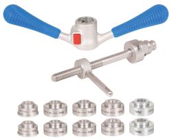 Cyclus snap.in - pressfit Set “B“ - includes: tool holder, press spindle and press rings (5 sets)