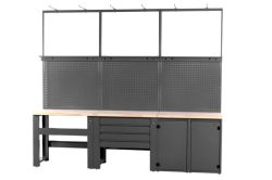 Cyclus workshop “Ingo“ 20-piece 2.59x3.0x 0.5m, anthracite Cyclus workshop “Ingo“ 20-piece 2.59x3.0x 0.5m, anthracite
