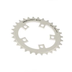 Gebhardt chainring 30T ø74mm 5 arms, silver