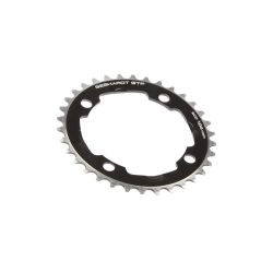 Gebhardt chainring 34T BCD 104mm 4 arms, black