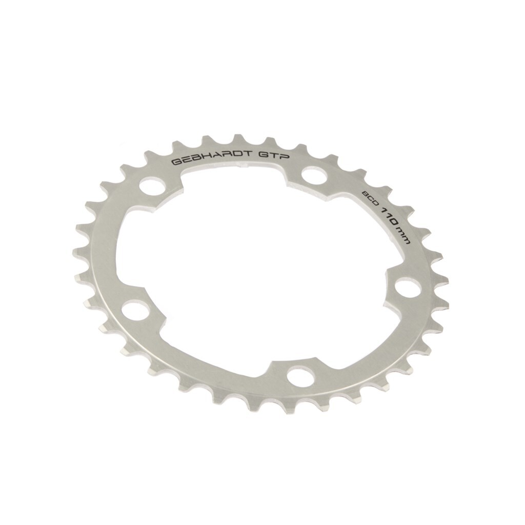 gebhardt chainring 39t 110mm 5 arms silver