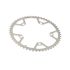 gebhardt chainring 46t 135mm 5 arms silver