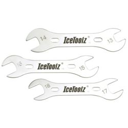 IceToolz Combo Set of Cone Wrenches, 13x14mm/15x16mm/17x18mm #37X3