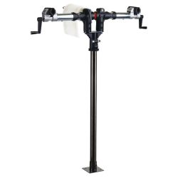 IceToolz Repair Stand, Floor Mounted, Dual Clamp, #E136