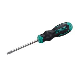 IceToolz Screwdriver with Magnetic Tip, 6mm Flat Blade, #28S6