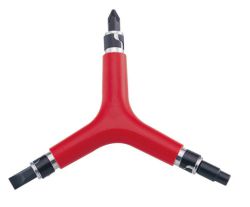 IceToolz Y-Wrench, 4/6mm hex key & +/- keys & Bearing pusher, #74B1