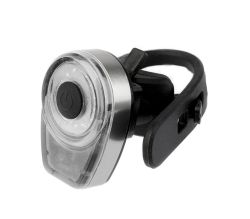 IkziLight koplamp “Round16“ met witte COB LED-ring + USB