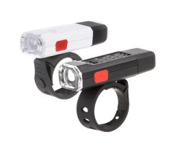 IkziLight lighting set Twins 2x1 COB LED set mini, USB rechargeable