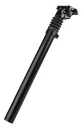 Kalloy spring suspension seatpost, 350mm/27.2, black