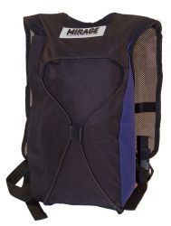 Mirage backpack, black/blue
