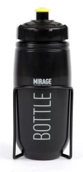 Mirage bottle 600ml, Evening Black, with holder