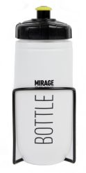 Mirage bottle 600ml, Star White, with holder