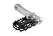 mirage crank shortener aluminium including stainless steel bolts silver