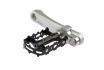 mirage crank shortener aluminium including stainless steel bolts silver
