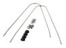 mirage mudguard rod set stainless steel for 28 including mounting material assembled