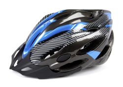 Mirage helmet uni 54-58cm, with visor, black/blue
