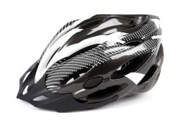 Mirage helmet uni 54-58cm, with visor, black/white