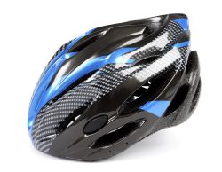 Mirage helmet uni 58-62cm, with visor, black/blue