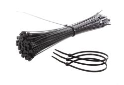 Mirage kabelbinders 135mm*2,5mm, zwart, ø 1~32mm, 8daN