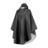 mirage rainfall poncho luxury one size zwart