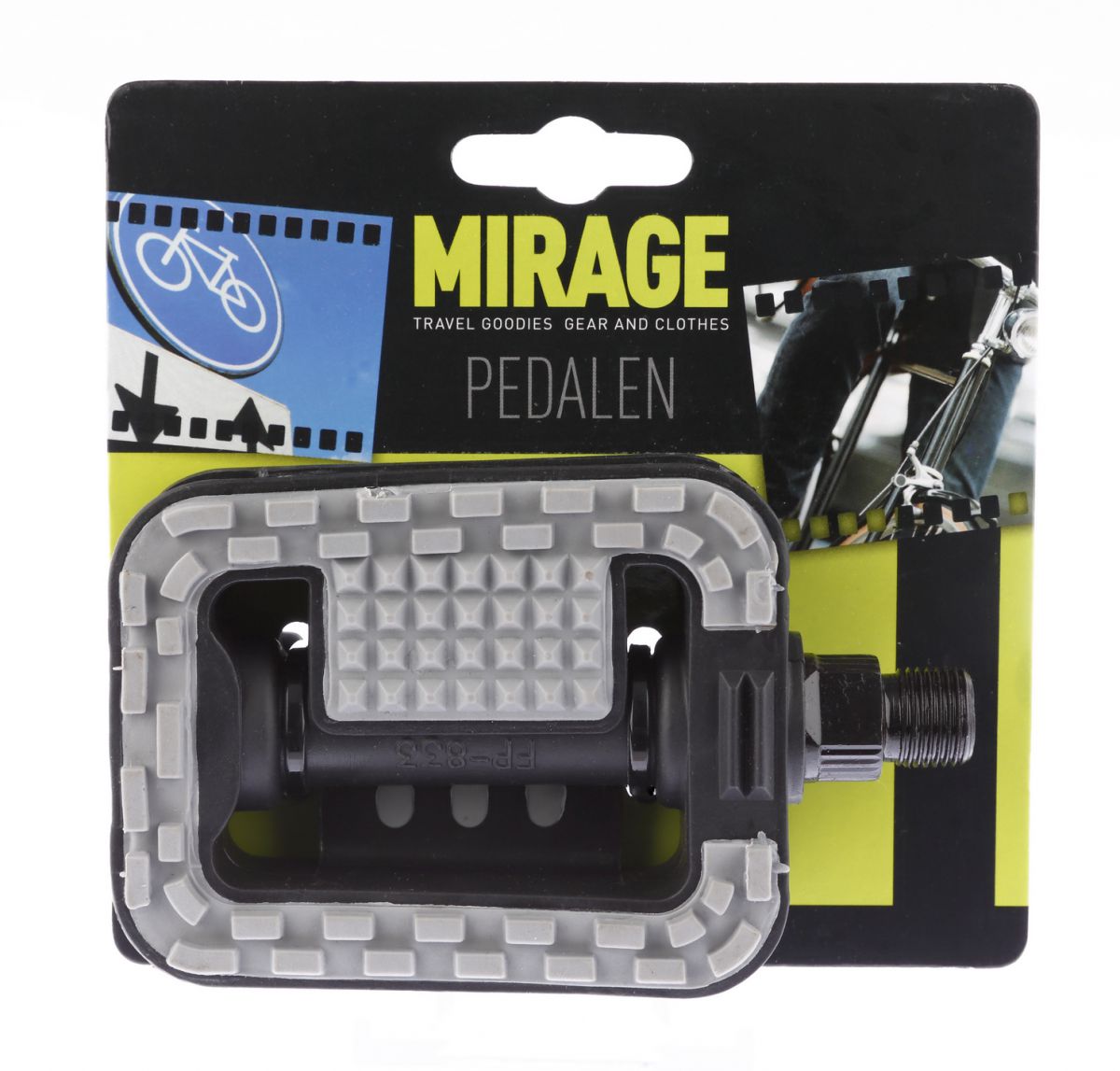 Mirage Tour Pedal Fp 3 One Piece Pp Black Gray Buzaglo