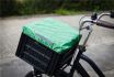 nietverkeerd undercover cover for bicycle crate army green