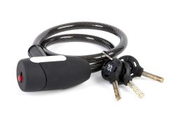 Pythonslot cable lock, 60cm,black