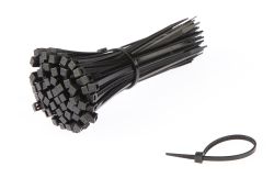 SapiSelco kabelbinders 100x2.5mm; ø24mm, zwart (per 100 stuks)