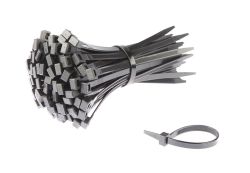 SapiSelco kabelbinders 180x7.5mm; ø50mm, zwart (per 100 stuks)