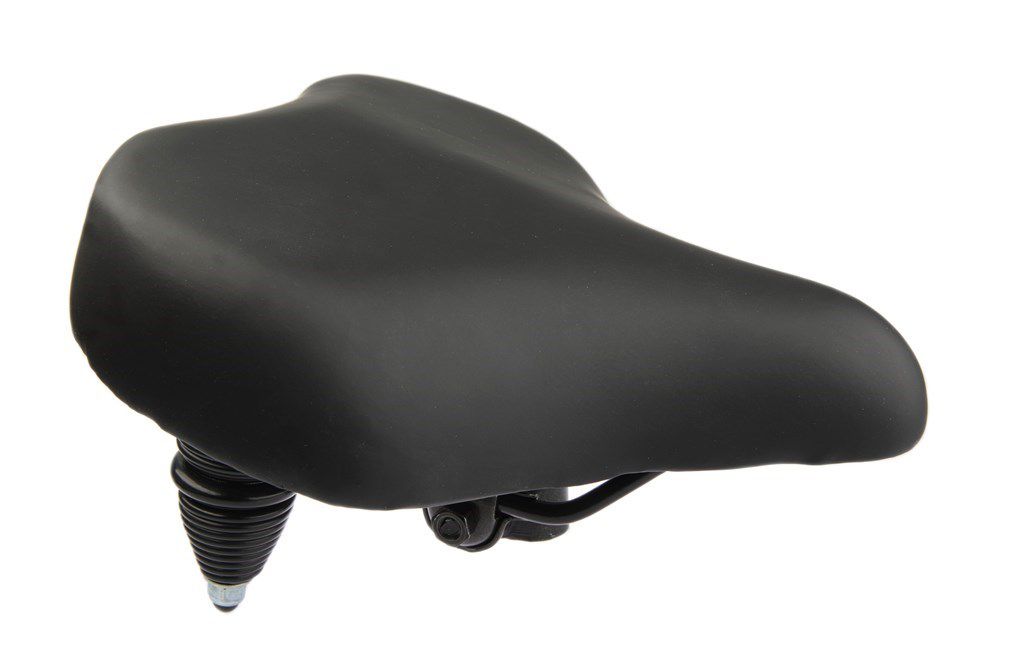 Selle Bassano zadel NS228 cruiser zwart, incl. strop | Buzaglo B.V.