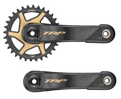 TRP crank CK-M9050, carbon 170mm/ 68 & 73, black/gold