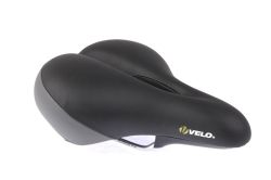 Velo saddle Comfort with open O-zone and memory foam, men